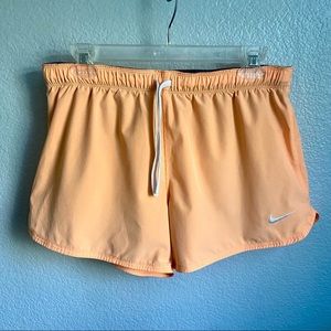 Nike Dri-Fit Running Shorts Pastel Orange Sz M